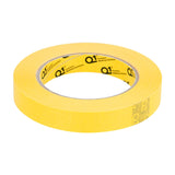 Q1 PREMIUM YELLOW AUTOMOTIVE MASKING TAPE 3/4" CASE (48 ROLLS) - Jerzyautopaint.com