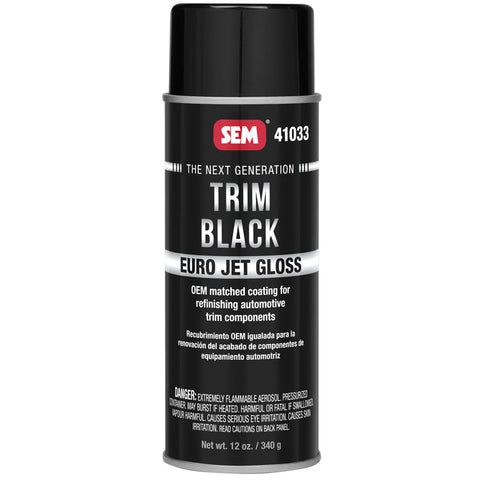 SEM-41033 EURO JET TRIM BLACK GLOSS - Jerzyautopaint.com