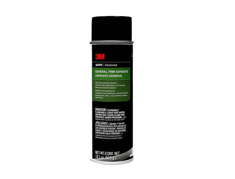 3M 08088 General Trim Adhesive, 18.1 fl-oz Aerosol Can, Clear, 1 to 5 min Application - Jerzyautopaint.com