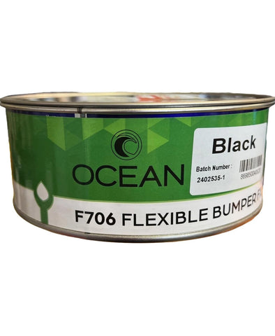 Bridge Coatings F706 Flexable Bumper Filler Black w/Hardener