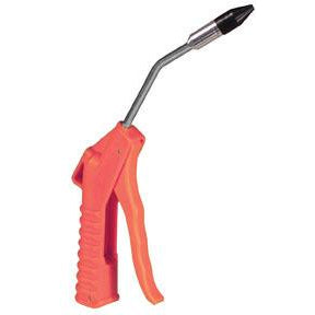 AST-1718 Deluxe Air Blow Gun w/4 Long Angled Nozzle & 1/2 Removable Rubber Tip - Jerzyautopaint.com