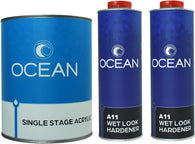 Ocean Black Single Stage Paint Gal w/Hardeners - Jerzyautopaint.com