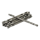1/8" Double-ended High Speed Steel Stubby Drill Bits (12 Bits) - Jerzyautopaint.com