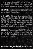 CANYON BED LINER BLACK 1 US GAL 2K EPOXY - Jerzyautopaint.com
