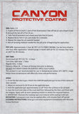 Canyon Bed Liner, Black, Gallon with Activator, w/Schutz gun - Online Special Only