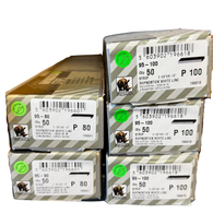 INDASA 2.75" x 16.5" Rhynostick White Line 95 Series PSA Sanding Strips