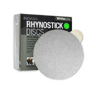 INDASA White Line, 60 Series RHYNOSTICK PSA Abrasive Discs 6" (36-400 GRIT)