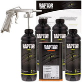 U-Pol 820V Raptor Bed Liner Black 4L Pack with Free Application Gun - Jerzyautopaint.com