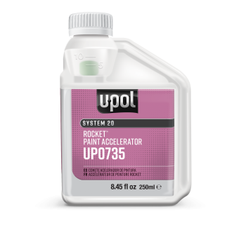 U-POL Rocket Paint Accelerator, UP0735, 250ml Bottle - Jerzyautopaint.com