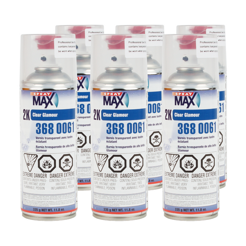 Spray Max 2K Clear Glamour Aerosol Clear Coat , 3680061 - Jerzyautopaint.com
